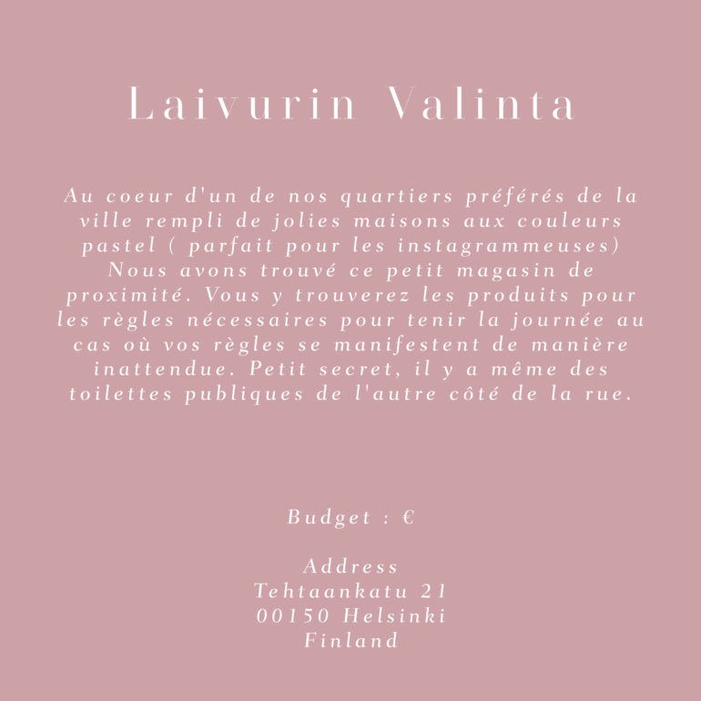 Laivurin Valinta